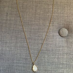 Kendra Scott ivory stone necklace